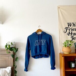 Nike cropped hoodie